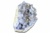 Botryoidal Blue Chalcedony After Anhydrite - Peru #372703-1
